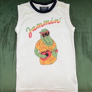 Tiny Whales Jammin muscle Tee